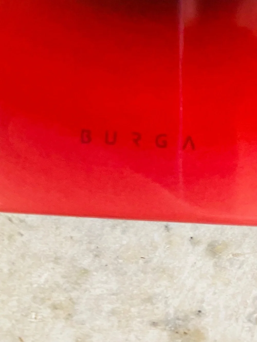 Burga Red & Black Gradient iPhone 16 Pro Max Case